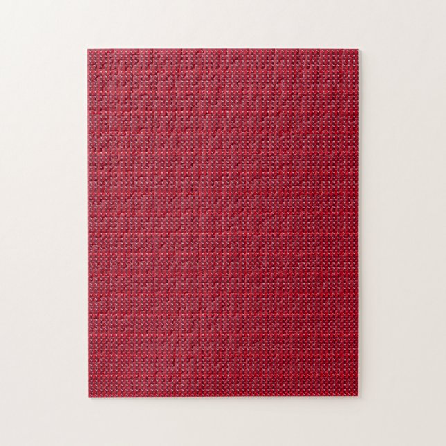 Puzzle Ruby Gemstone Art, rojo (Vertical)