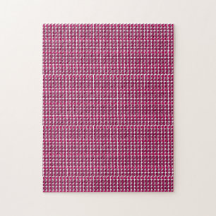 Puzzle Ruby Gemstone Art, rojo