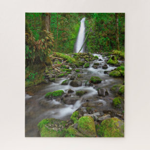 Puzzle Ruckel Creek Falls, desfiladero del río Columbia O