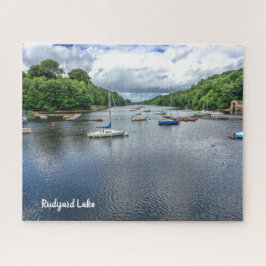 Puzzle Rudyard Lake Staffordshire UK Scenic View