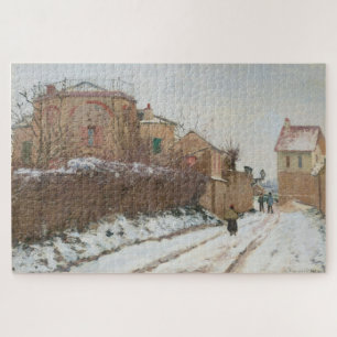 Puzzle Rue de la Citadelle, Pontoise por Camille Pissarro
