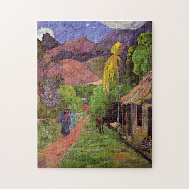 Puzzle "Rue de Tahiti" - Paul Gauguin (Vertical)