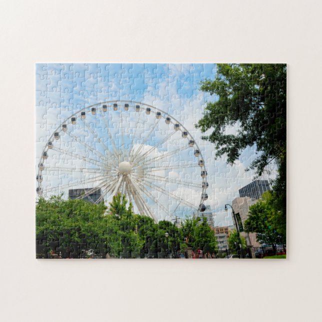 Puzzle Rueda de Ferris con vista al cielo Georgia . (Horizontal)