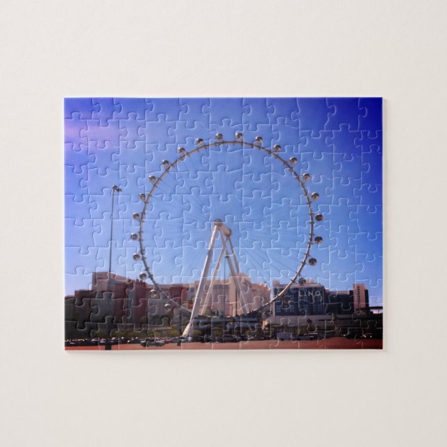 Puzzle Rueda de la fortuna de rollo alto Las Vegas #2-2 r (Horizontal)