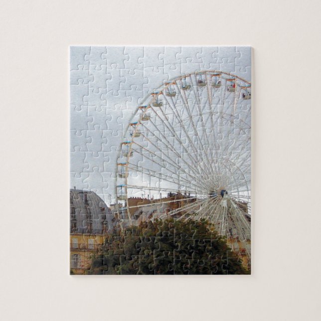 Puzzle Rueda de la fortuna - París, Francia (Vertical)