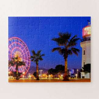 Puzzle Rueda de la fortuna y faro