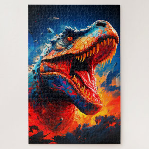 Puzzle Rugido dramático de T Rex