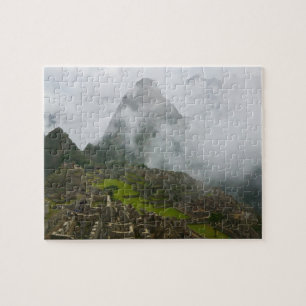 Puzzle Ruinas antiguas de Machu Picchu con Andes