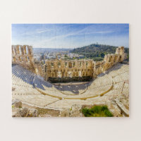 ruinas del teatro antiguo de Herodion Atticus
