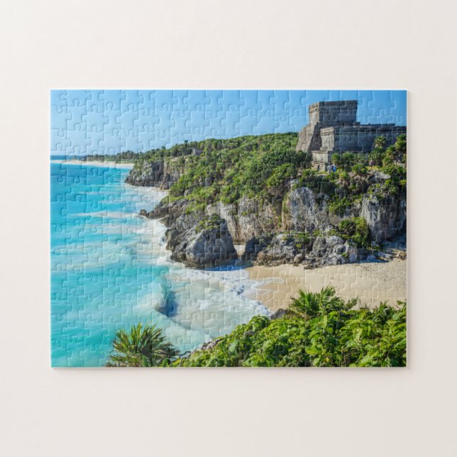Puzzle Ruinas mayas de Tulum (Horizontal)