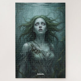Puzzle Rusalka Flotando en Estanque Estancado