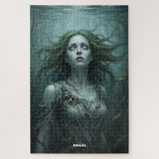 Puzzle Rusalka Flotando en Estanque Estancado