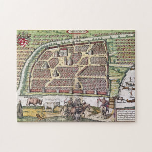PUZZLE RUSIA: MOSCÚ, 1591