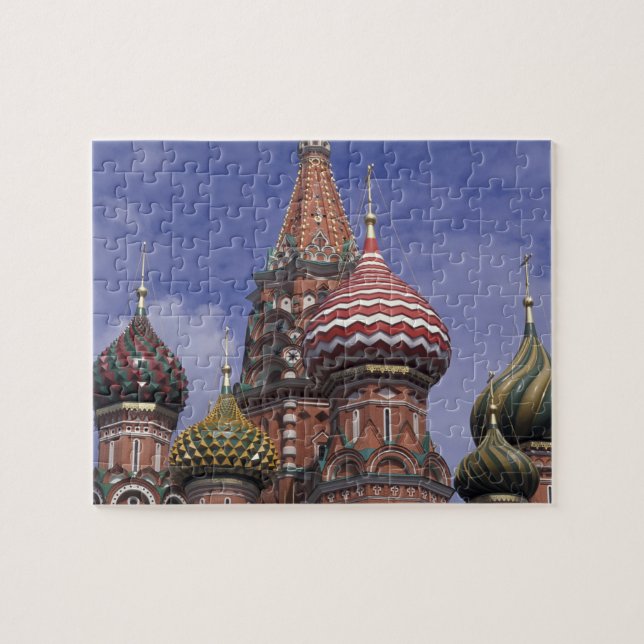 Puzzle Rusia, Moscú, Plaza Roja. famosas cebolla de San (Horizontal)