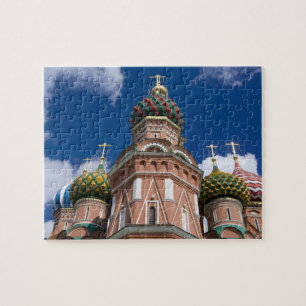 Puzzle Rusia, Moscú, Plaza Roja. St. Basil 2