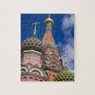 Puzzle Rusia, Moscú, Plaza Roja. St. Basil 5