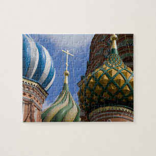 Puzzle Rusia, Moscú, Plaza Roja. St. Basil's