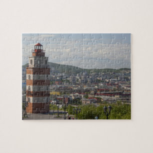 Puzzle Rusia, Murmansk. Ciudad más grande al norte del