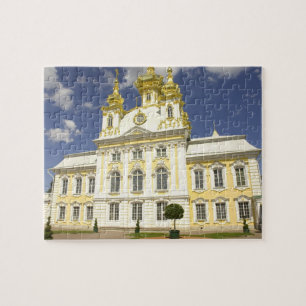 Puzzle Rusia. Petrodvorets. Palacio Peterhof. Pedro el 2