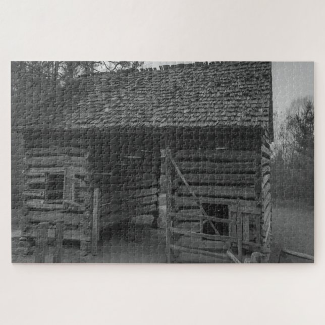 Puzzle Rustic Building (Horizontal)