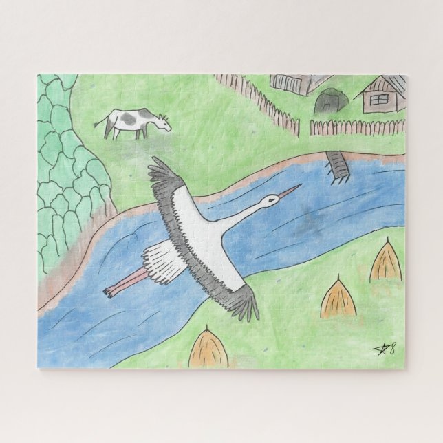 Puzzle "Rustic motifs" (Horizontal)