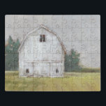 Puzzle Rústico Barn<br><div class="desc">Rústico Barnyard I por Ethan Harper. Granero blanco rústico en un campo con árboles.</div>
