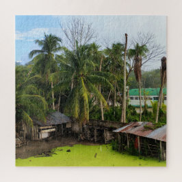 Puzzle Rusty barn yard life