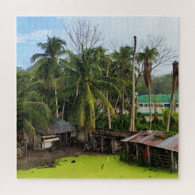 Puzzle Rusty barn yard life (Vertical)