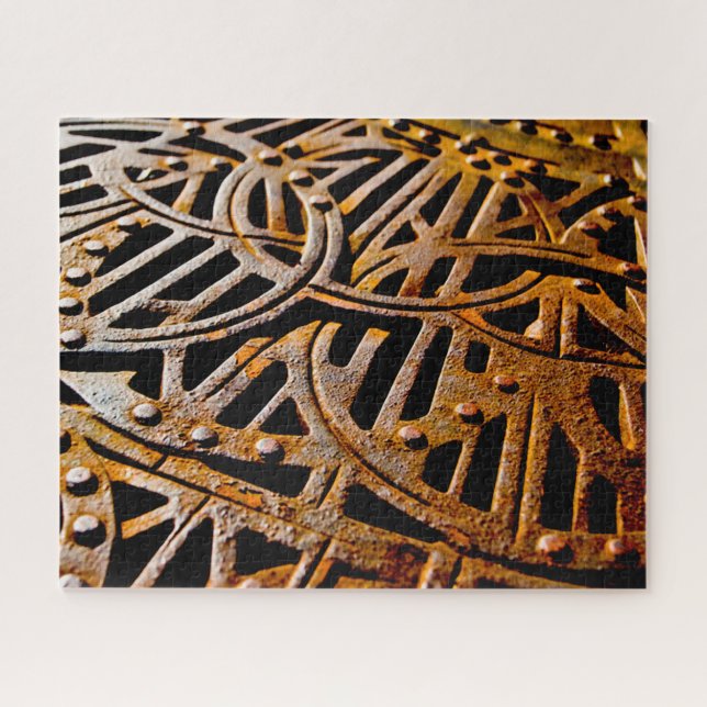Puzzle Rusty Grate (Horizontal)