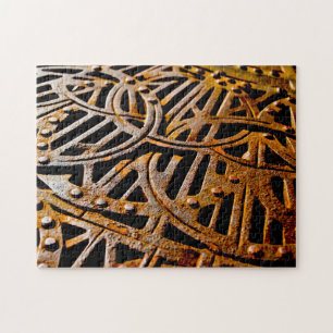 Puzzle Rusty Grate