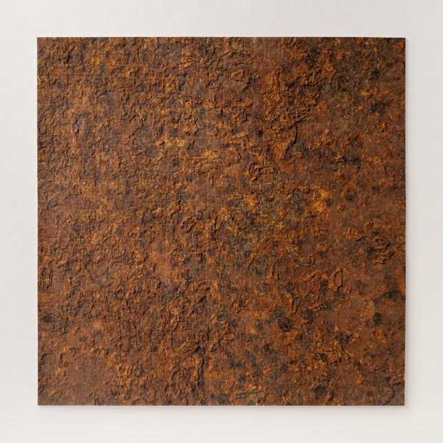 Puzzle Rusty Metalizado: Estética texturizada de hierro. (Vertical)