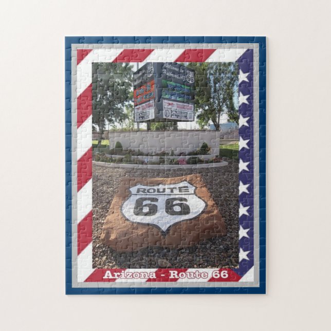 Puzzle Ruta 66 - Arizona - Estados Unidos - (Vertical)