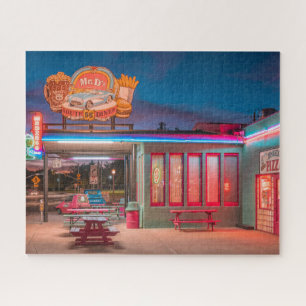 Puzzle Ruta 66 Diner Kingman AZ EE.UU.
