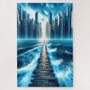 Puzzle Ruta a la ciudad