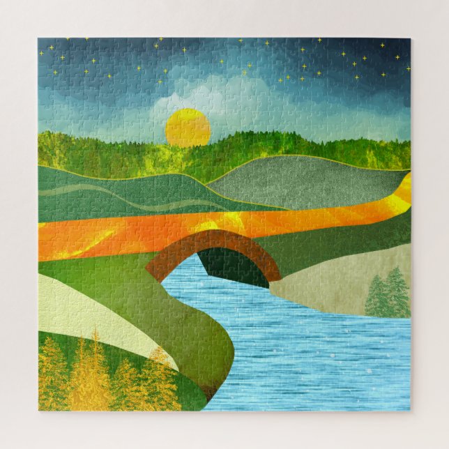 Puzzle Ruta de Oro (Vertical)