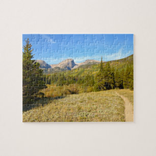 Puzzle Ruta del lago Nymph a principios del otoño