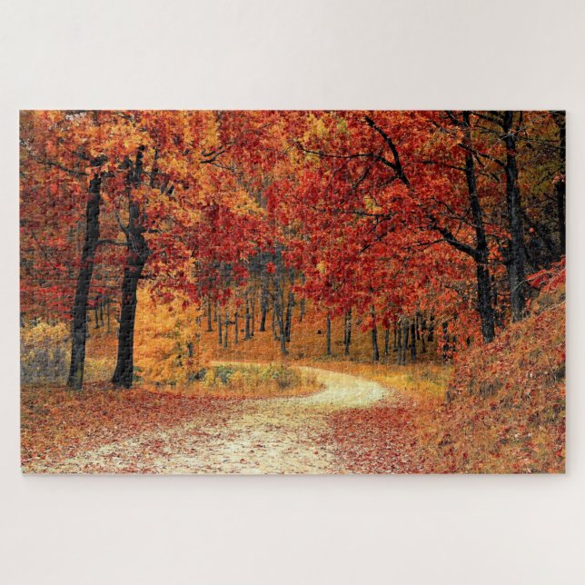 Puzzle Ruta Forestal - Caída - Hermosa - (Horizontal)