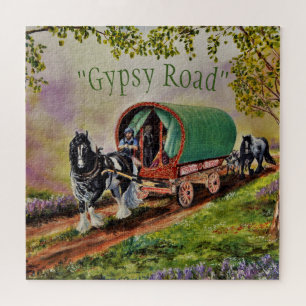 Puzzle Ruta soleada e irlandesa con la "carretera gitana"