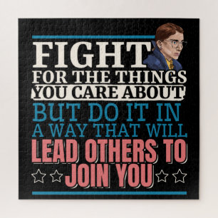 Puzzle Ruth Bader Ginsburg lleva a otros a unirse a ti
