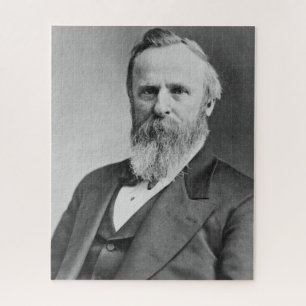 Puzzle Rutherford B. Hayes 19º Presidente de América.