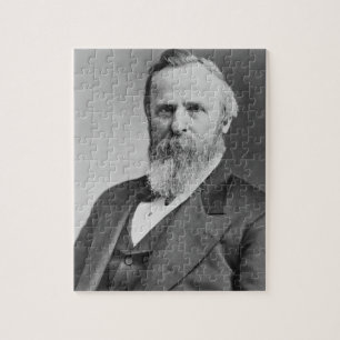 Puzzle Rutherford B. Hayes 19º Presidente de América.