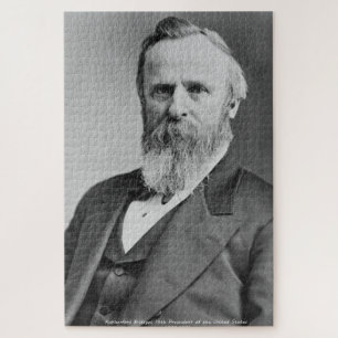 Puzzle Rutherford B. Hayes 19º Presidente de América.