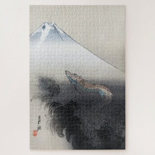 Puzzle Ryu Shoten Monte Fuji y Dragon por Ogata Gekko  