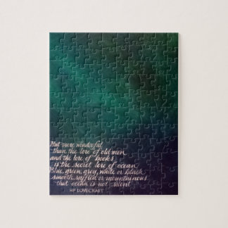 Puzzle Saber de Lovecraft de la caligrafía de la pintura