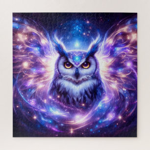 Puzzle Sabiduría Mística Cósmica Búho Espiritual Celestia
