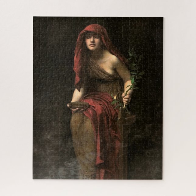 Puzzle Sacerdotes de Delfos por John Collier (Vertical)