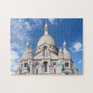Puzzle Sacre Coeur en la colina de Montmartre - París, Fr