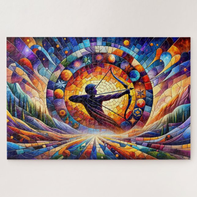 Puzzle Sagitario: La búsqueda del arquero cósmico (Horizontal)