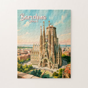 Puzzle Sagrada Familia Barcelona Personalizada Viaje Acua