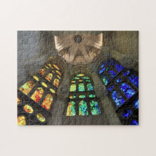 Puzzle Sagrada Familia. Interior